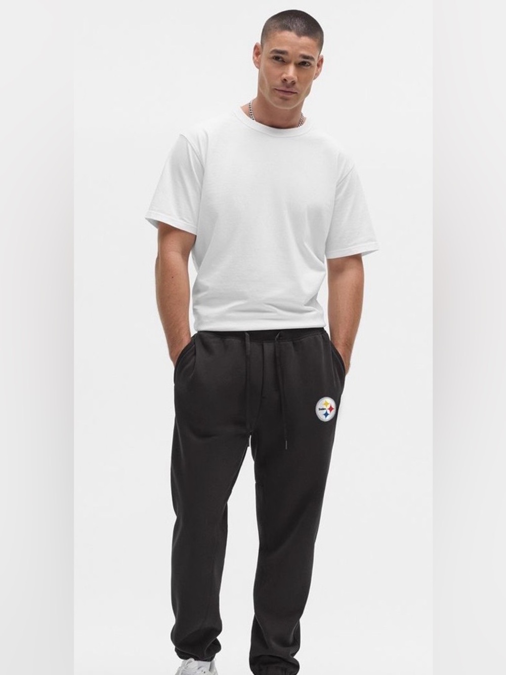 NFL Pittsburgh Steelers Men's lululemon Steady State
Jogger in Black Size Medium
